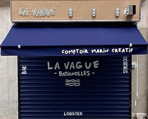Restaurant La vague des Batignolles à Paris