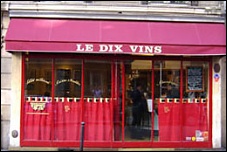Restaurant Le Dix Vins Paris