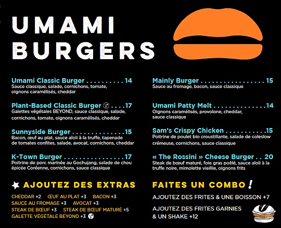 Restaurant Amricain Umami Burger  Paris - Photo 2
