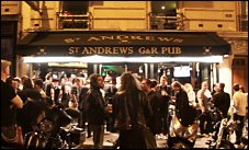 Restaurant Pub Saint Andrews Paris