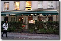 Restaurant Joe Allen Paris