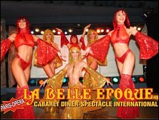 Restaurant La Belle Epoque cabaret Paris