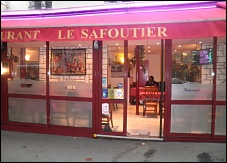 Restaurant Le Safoutier Paris
